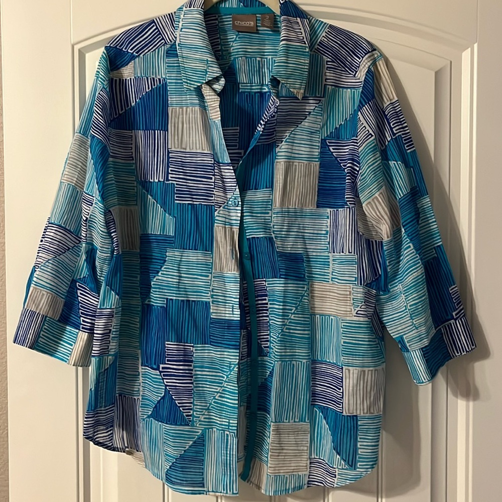 Chicos button up shirt